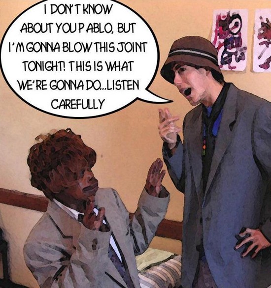 Dick Gunner: Double Trouble by Tom Southey and Gavin Haynes Panel 27